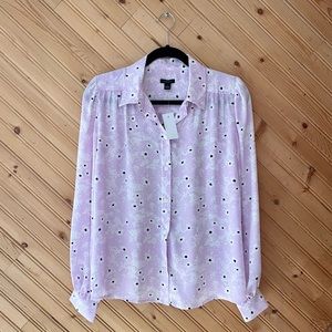 Ann Taylor Floral Blouse
